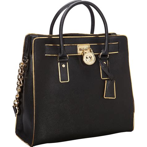 michael kors ns large hamilton specchio|Michael Kors Hamilton Specchio Large North South Tote.